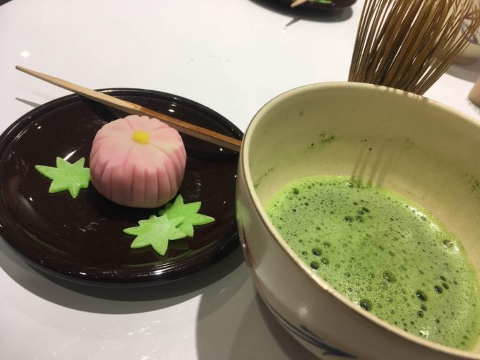 京都　和菓子体験